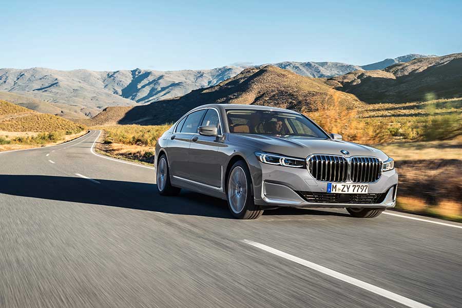 This isn't your grandpa's Bimmer. What's a Bimmer? This is a Bimmer. The new 2020 BMW 7 Series Sedan.