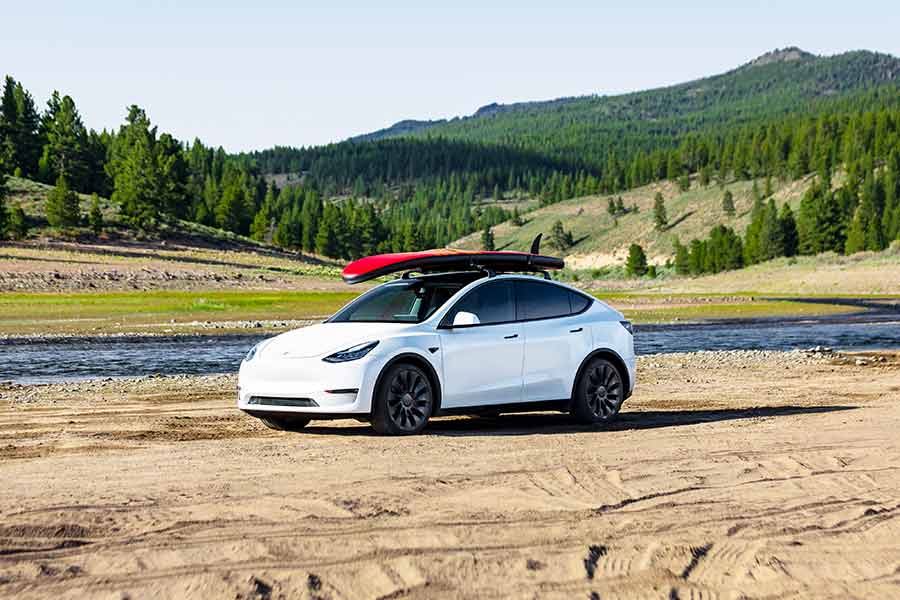 The most popular electric car in 2021 was Tesla's Model Y.